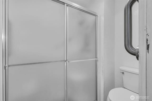 20814 28th Ave SE, Bothell, Bothell, WA 98021 - bathroom with toilet and a shower with door
