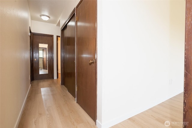3421 23rd Ave W, Seattle, WA 98199 - corridor with light wood-style flooring and baseboards