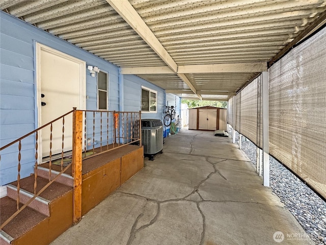 1385 Samuel Dr, Walla Walla, WA 99362 - view of patio with a storage unit