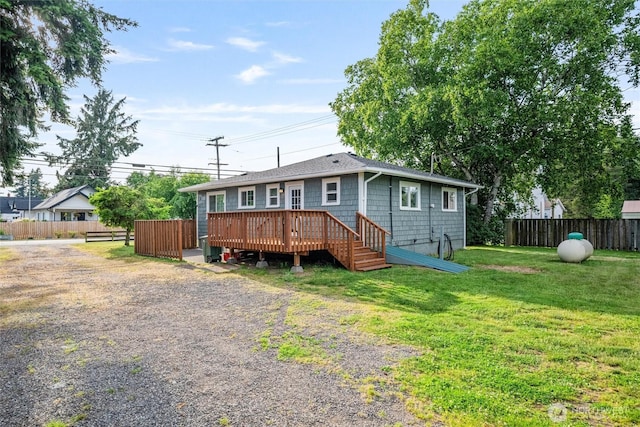 2991 Main St, Custer, WA 98240 - view of front facade featuring a deck