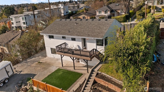 4839 S Holly St, Seattle, WA 98118 - aerial perspective of suburban area