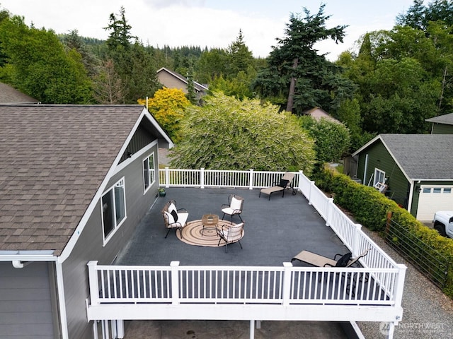 1424 E 36th Ln, Bellingham, WA 98226 - view of wooden terrace