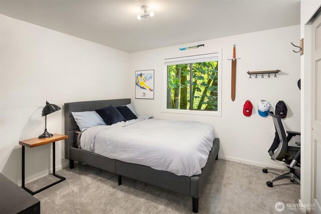 25112 SE 17th St, Sammamish, WA 98075 - carpeted bedroom featuring baseboards
