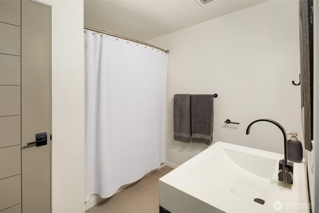 25112 SE 17th St, Sammamish, WA 98075 - bathroom featuring a shower with shower curtain and vanity