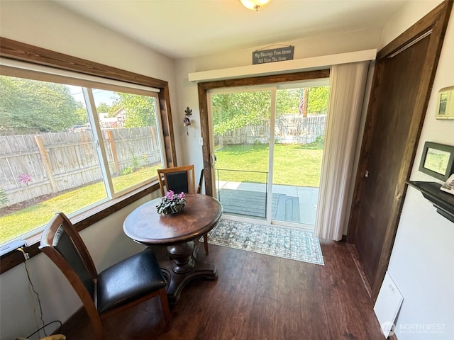 416 Cedar St S, Omak, WA 98841 - dining space featuring wood finished floors