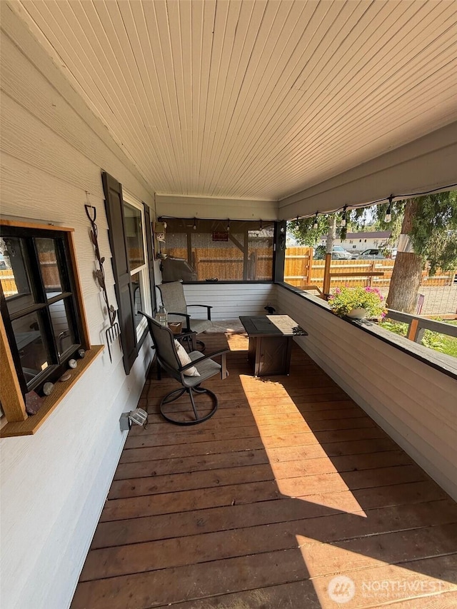 416 Cedar St S, Omak, WA 98841 - view of deck