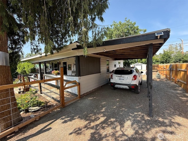 416 Cedar St S, Omak, WA 98841 - view of front of property featuring a carport and driveway