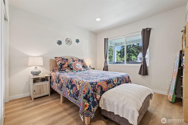 3628 S Sheridan Ave, Tacoma, WA 98418 - bedroom with wood finished floors and recessed lighting