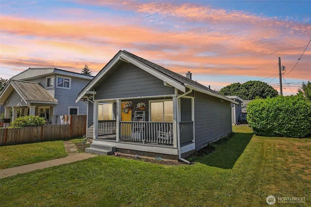 3628 S Sheridan Ave, Tacoma, WA 98418 - bungalow-style home with covered porch