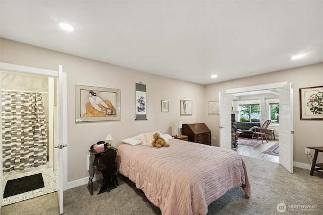 8038 S Ainsworth Ave, Tacoma, WA 98408 - bedroom with carpet flooring and recessed lighting