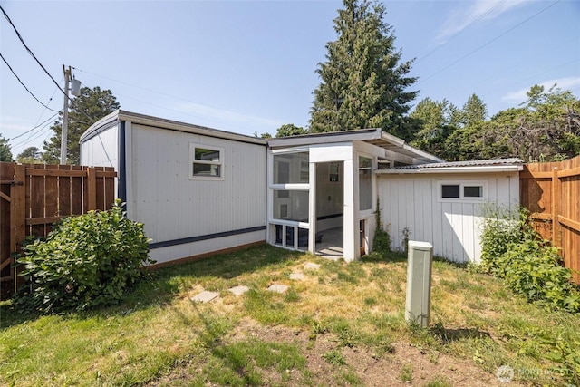 2500 Samish Way Unit 44, Bellingham, WA 98229 - rear view of property with a fenced backyard