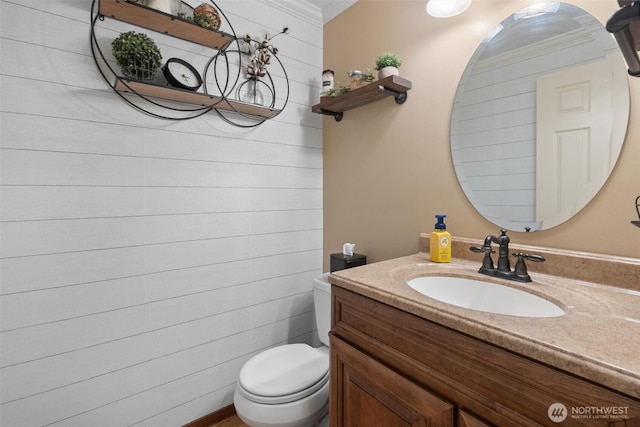 14809 283rd Pl NE, Duvall, WA 98019 - bathroom with vanity and ornamental molding