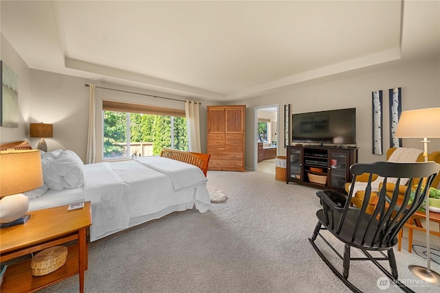 6703 Marshall Ave SE, Auburn, WA 98092 - bedroom featuring a raised ceiling and carpet flooring