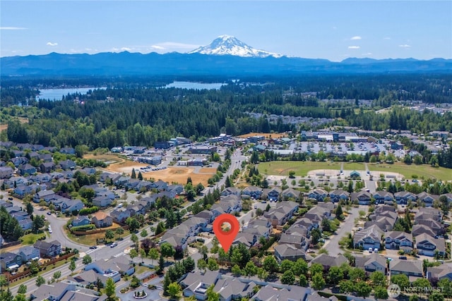 6703 Marshall Ave SE, Auburn, WA 98092 - view of property location featuring a mountainous background and nearby suburban area