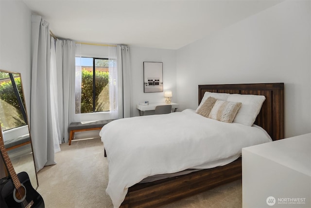11504 NE 128th Ave Unit 32, Kirkland, WA 98034 - bedroom featuring light colored carpet