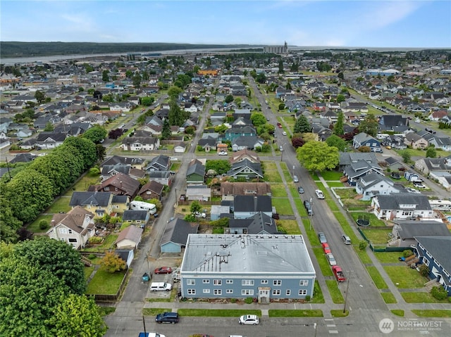 301 W 3rd St, Aberdeen, WA 98520 - aerial view of residential area