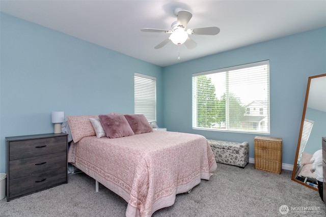 1194 Swan Loop, Dupont, WA 98327 - carpeted bedroom featuring ceiling fan and baseboards