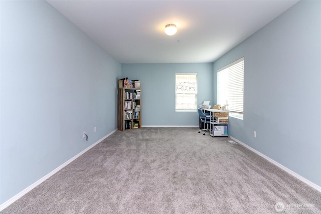 1194 Swan Loop, Dupont, WA 98327 - carpeted home office featuring baseboards
