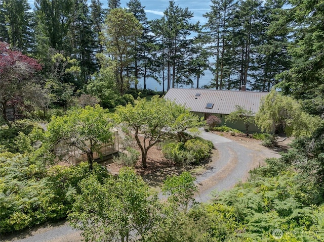 1585 Channel Rd, Lopez Island, WA 98261 - exterior space with a metal roof