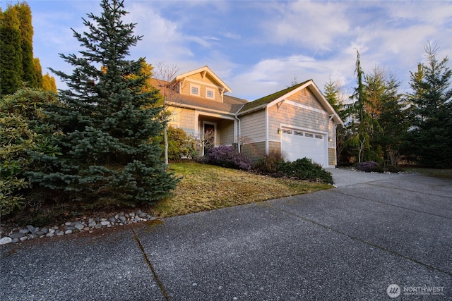 2605 Fir Crest Blvd, Anacortes, WA 98221 - view of front of property featuring an attached garage and driveway