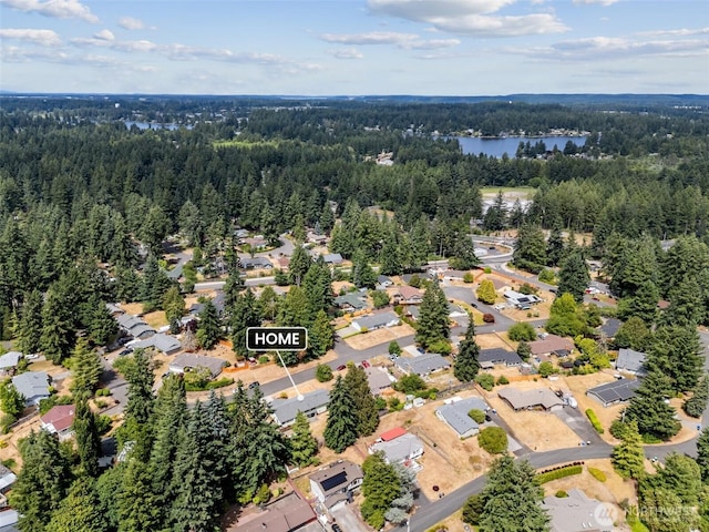 7331 Ridgemont Dr SE, Olympia, WA 98513 - aerial view of property and surrounding area featuring nearby suburban area and a nearby body of water