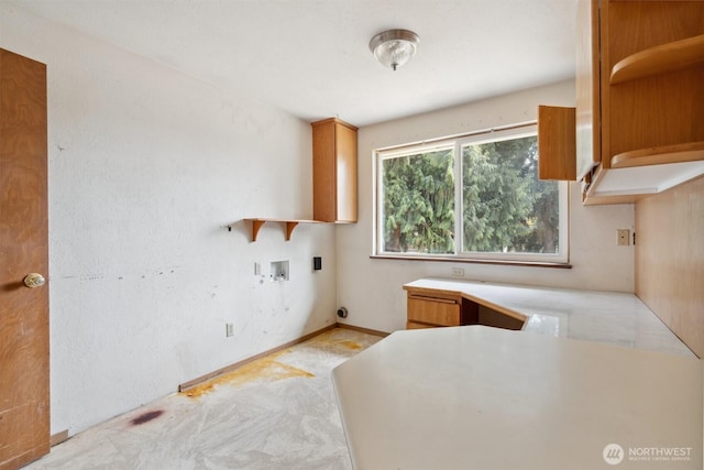 7331 Ridgemont Dr SE, Olympia, WA 98513 - laundry area with electric dryer hookup and washer hookup