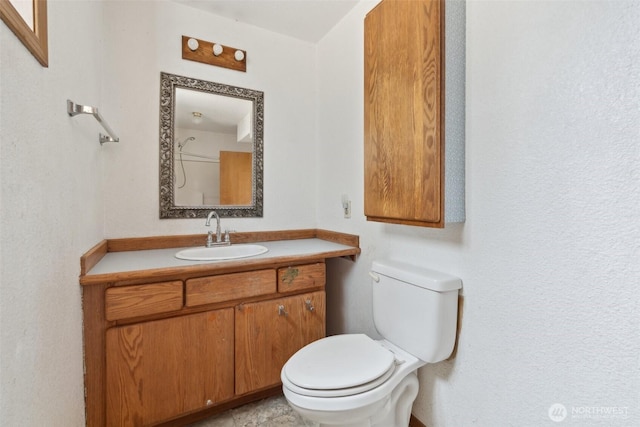 7331 Ridgemont Dr SE, Olympia, WA 98513 - half bathroom with toilet and vanity