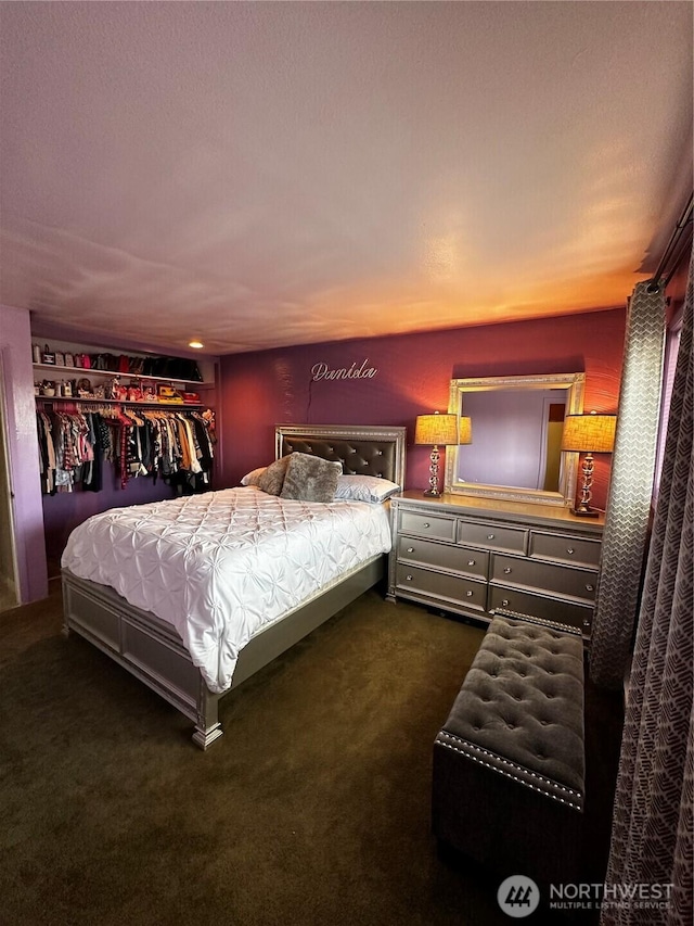 438 Biggs Dr, Moses Lake, WA 98837 - bedroom with dark carpet