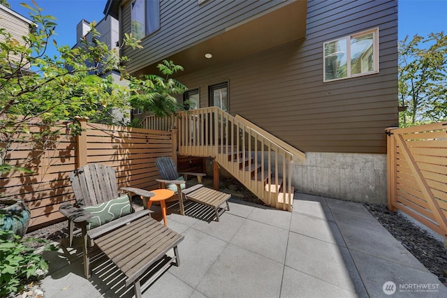 228 24th Ave E Unit A, Seattle, WA 98112 - view of patio / terrace