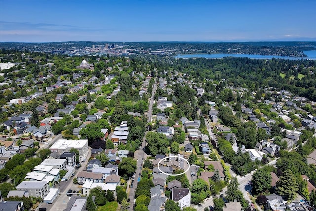 228 24th Ave E Unit A, Seattle, WA 98112 - aerial perspective of suburban area featuring a nearby body of water