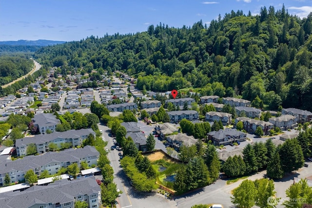 15325 SE 155th Pl Unit Q2, Renton, WA 98058 - aerial view of residential area with a forest