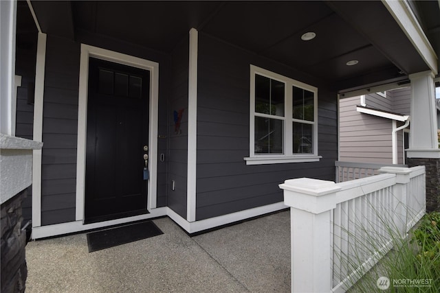 4650 Viridian Ave SW, Port Orchard, WA 98367 - doorway to property featuring a porch