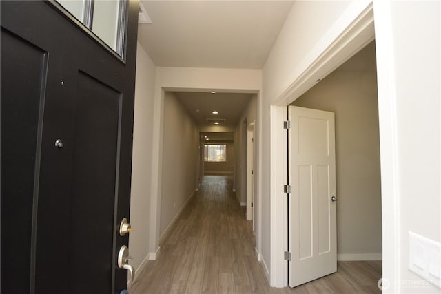 4650 Viridian Ave SW, Port Orchard, WA 98367 - hallway with light wood-type flooring and baseboards