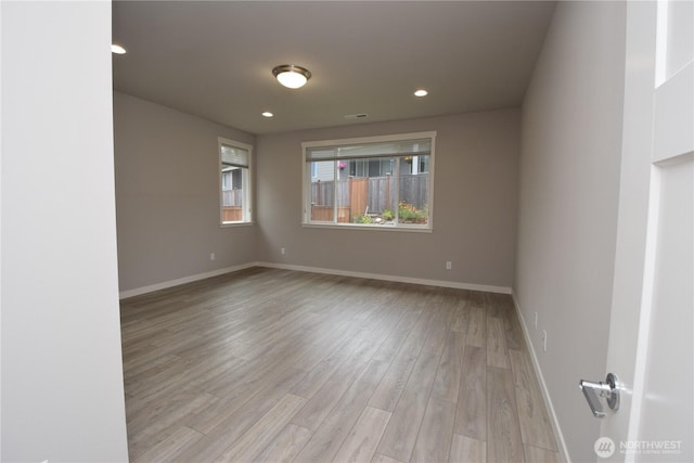 4650 Viridian Ave SW, Port Orchard, WA 98367 - empty room featuring light wood-style floors and recessed lighting