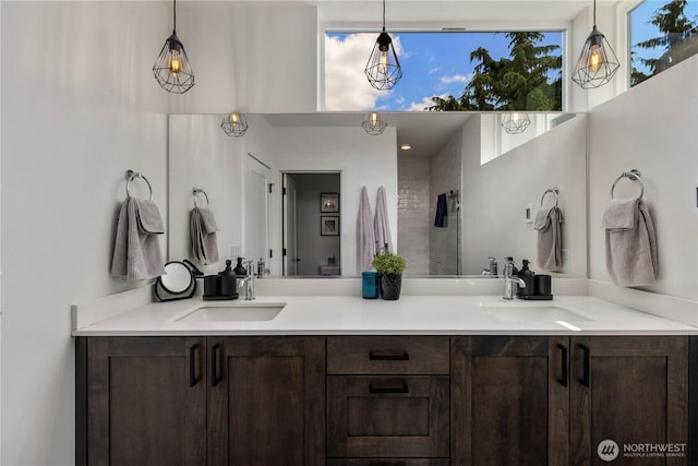 3418 23rd Ave W, Seattle, WA 98199 - full bathroom featuring double vanity