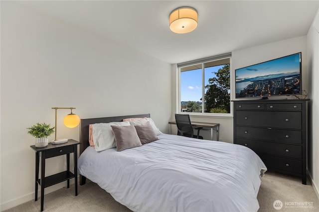 3418 23rd Ave W, Seattle, WA 98199 - bedroom featuring light colored carpet and baseboards