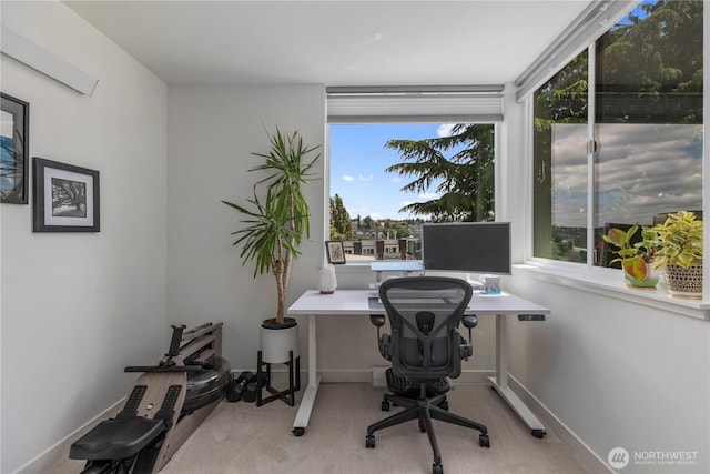 3418 23rd Ave W, Seattle, WA 98199 - office space featuring carpet and baseboards