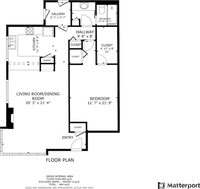 8408 18th Ave W Unit 10-101, Everett, WA 98204 - view of floor plan / room layout
