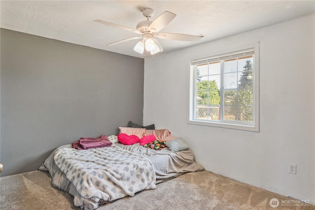 642 SW 5th Ave, Castle Rock, WA 98611 - bedroom with carpet and ceiling fan