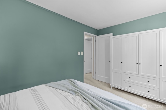 13523 23rd Pl NE, Seattle, WA 98125 - bedroom with light carpet and baseboards