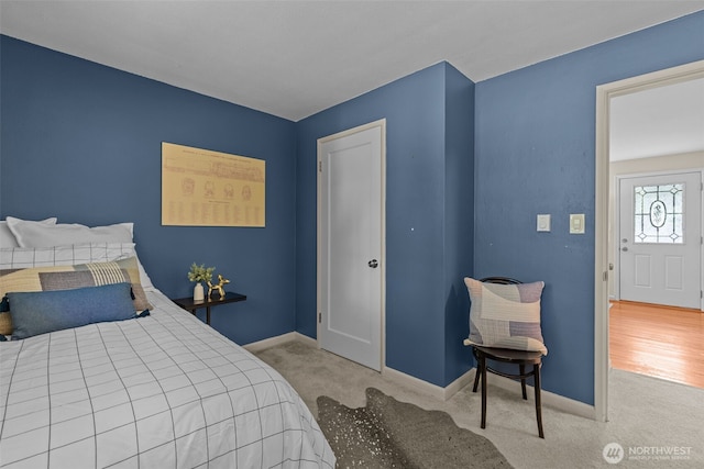 13523 23rd Pl NE, Seattle, WA 98125 - carpeted bedroom with baseboards