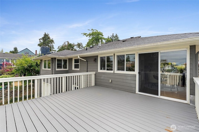 4815 N Huson St, Tacoma, WA 98407 - view of wooden terrace