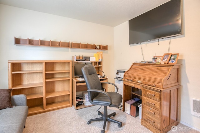 117 Bufflehead St SW, Ocean Shores, WA 98569 - office area featuring carpet floors