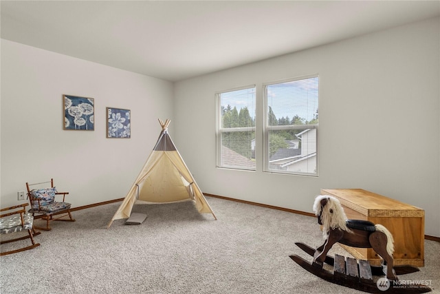 1662 Jensen Ave, Dupont, WA 98327 - game room featuring carpet and baseboards