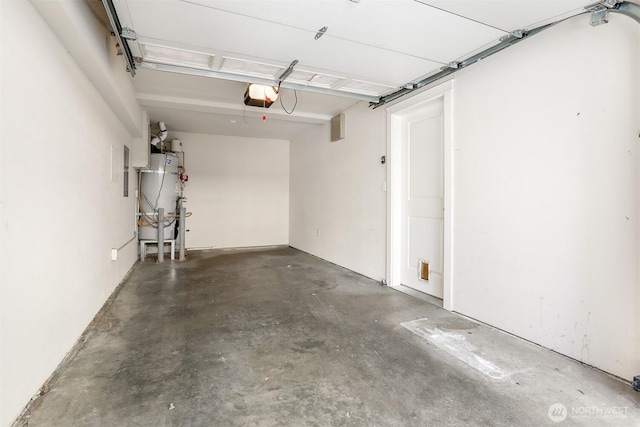 1426A NW 59th St, Seattle, WA 98107 - garage with a garage door opener and heating unit