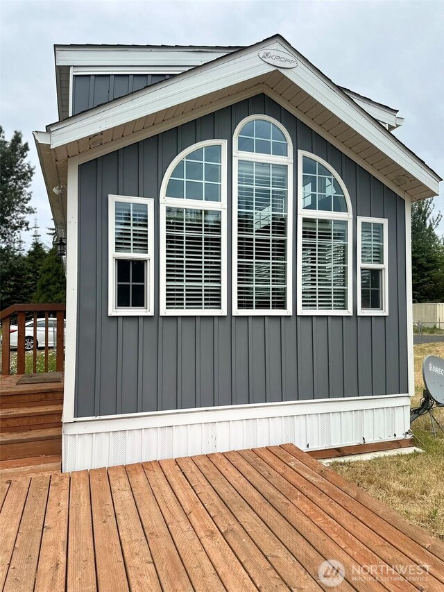 20 Golden Sands Pl, Sequim, WA 98382 - view of home's exterior featuring a deck