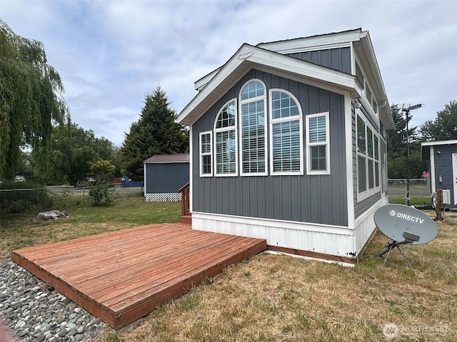 20 Golden Sands Pl, Sequim, WA 98382 - view of home's exterior featuring a deck