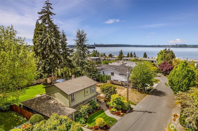10218 NE 65th St, Kirkland, WA 98033 - aerial view of a large body of water