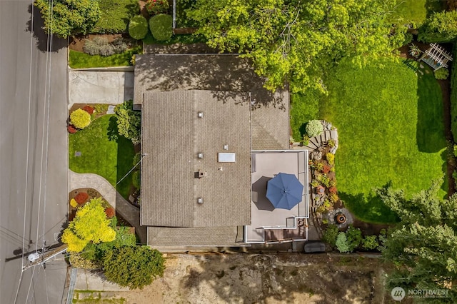 10218 NE 65th St, Kirkland, WA 98033 - view from above of property