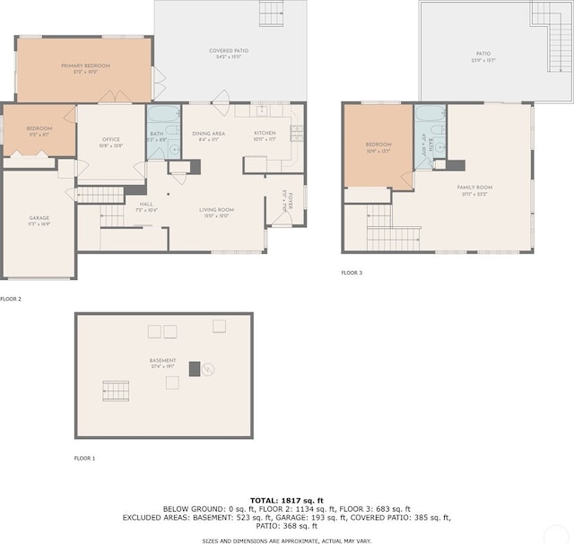 10218 NE 65th St, Kirkland, WA 98033 - view of floor plan / room layout